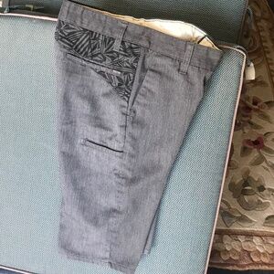 Volcom Frickin Chino Shorts Gray Sz 27 waist